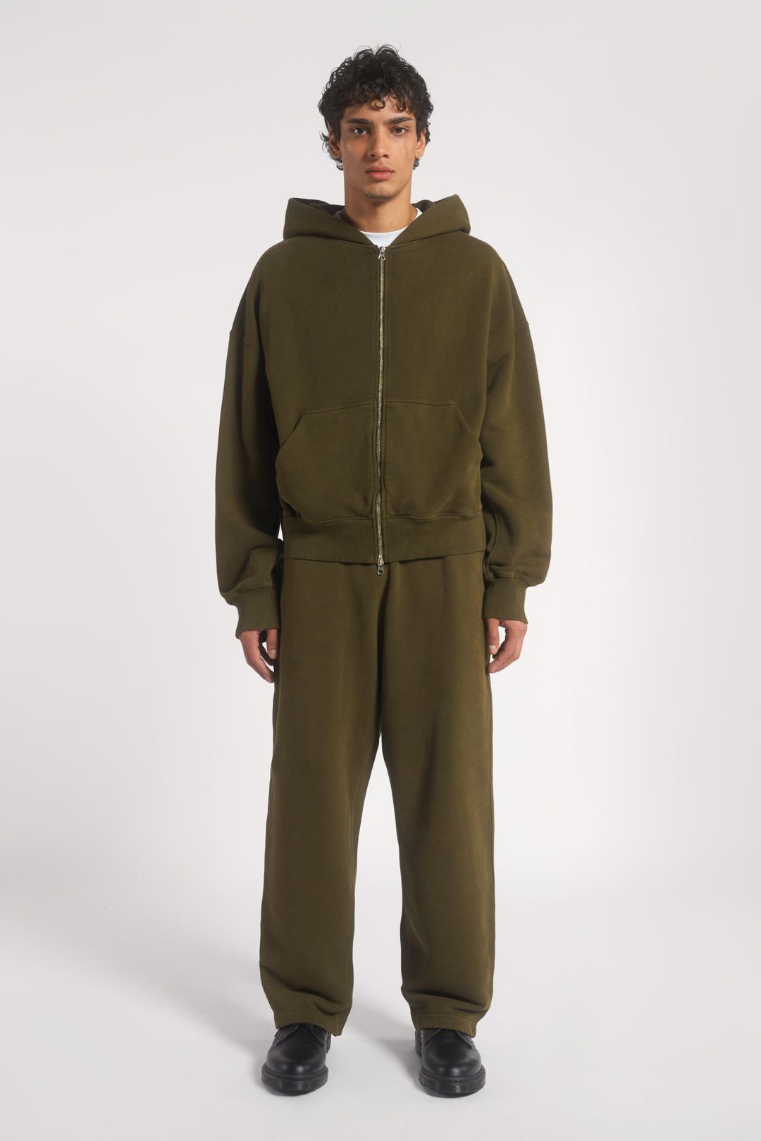 NTRLS Moss Oversized Zip Through Hoodie sold by Jaded London product image thumbnail 4