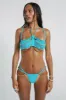 Aurora Bandeau Bikini Top with Beaded Trim sold by Jaded London