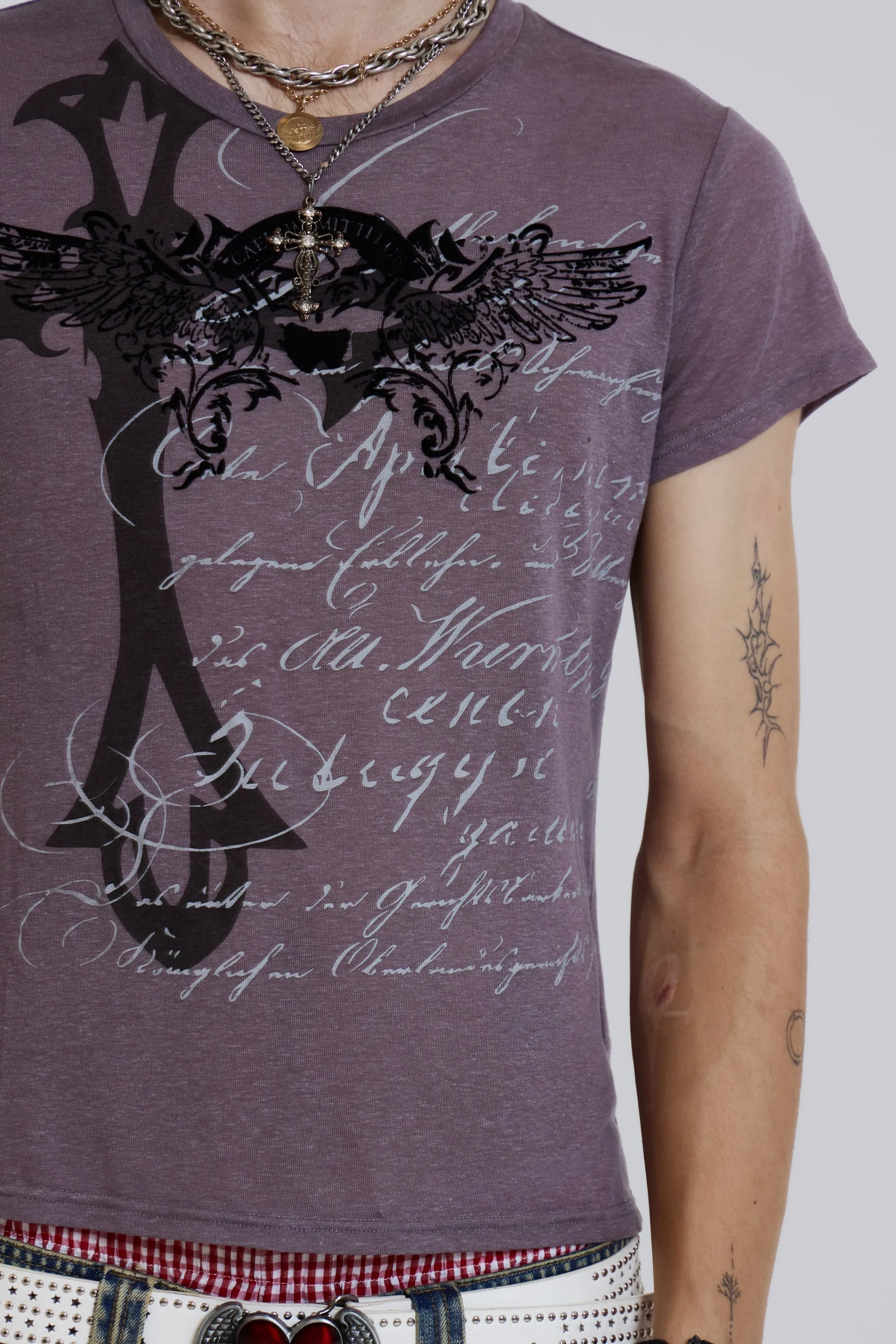 Saintly Tee sold by Jaded London product image thumbnail 4