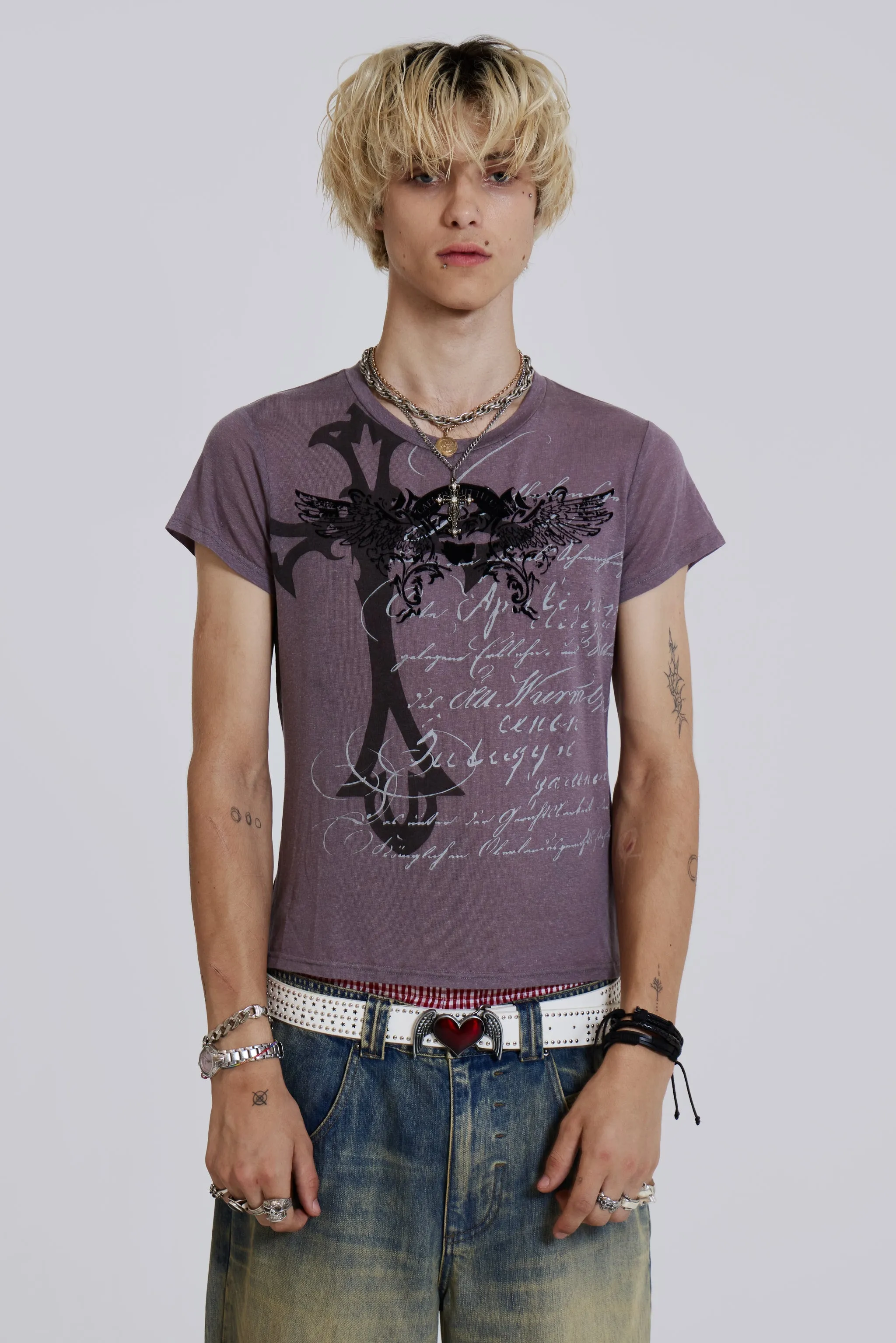 Saintly Tee sold by Jaded London