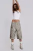 Leopard Fade Colossus Jorts sold by Jaded London