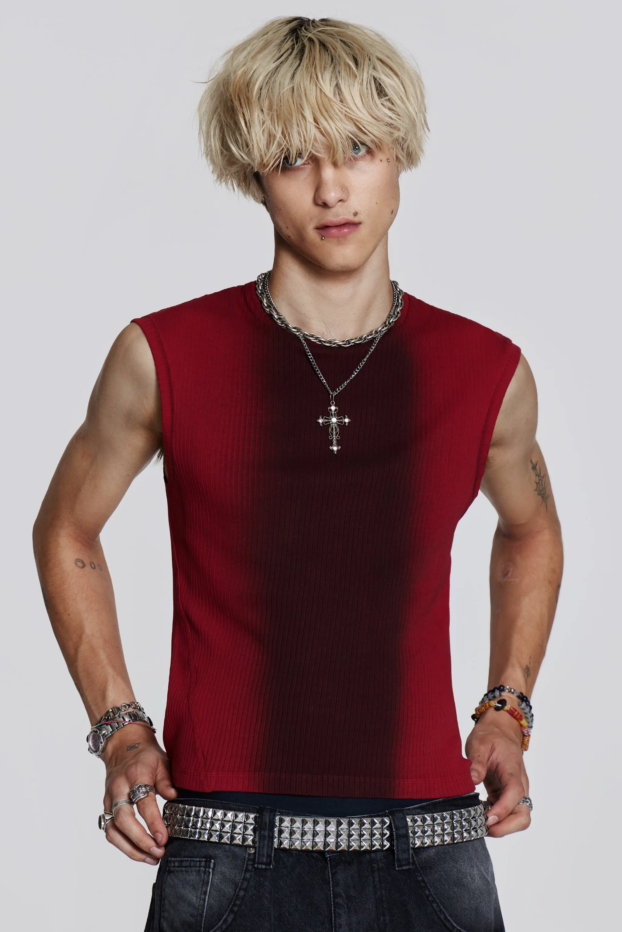 Red Glare Vest sold by Jaded London product image thumbnail 4