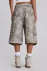 Leopard Fade Colossus Jorts sold by Jaded London