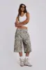 Leopard Fade Colossus Jorts sold by Jaded London