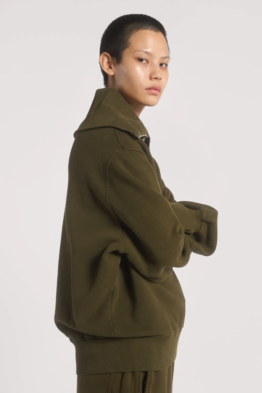 NTRLS Moss Quarter Zip Sweatshirt sold by Jaded London product image thumbnail 5