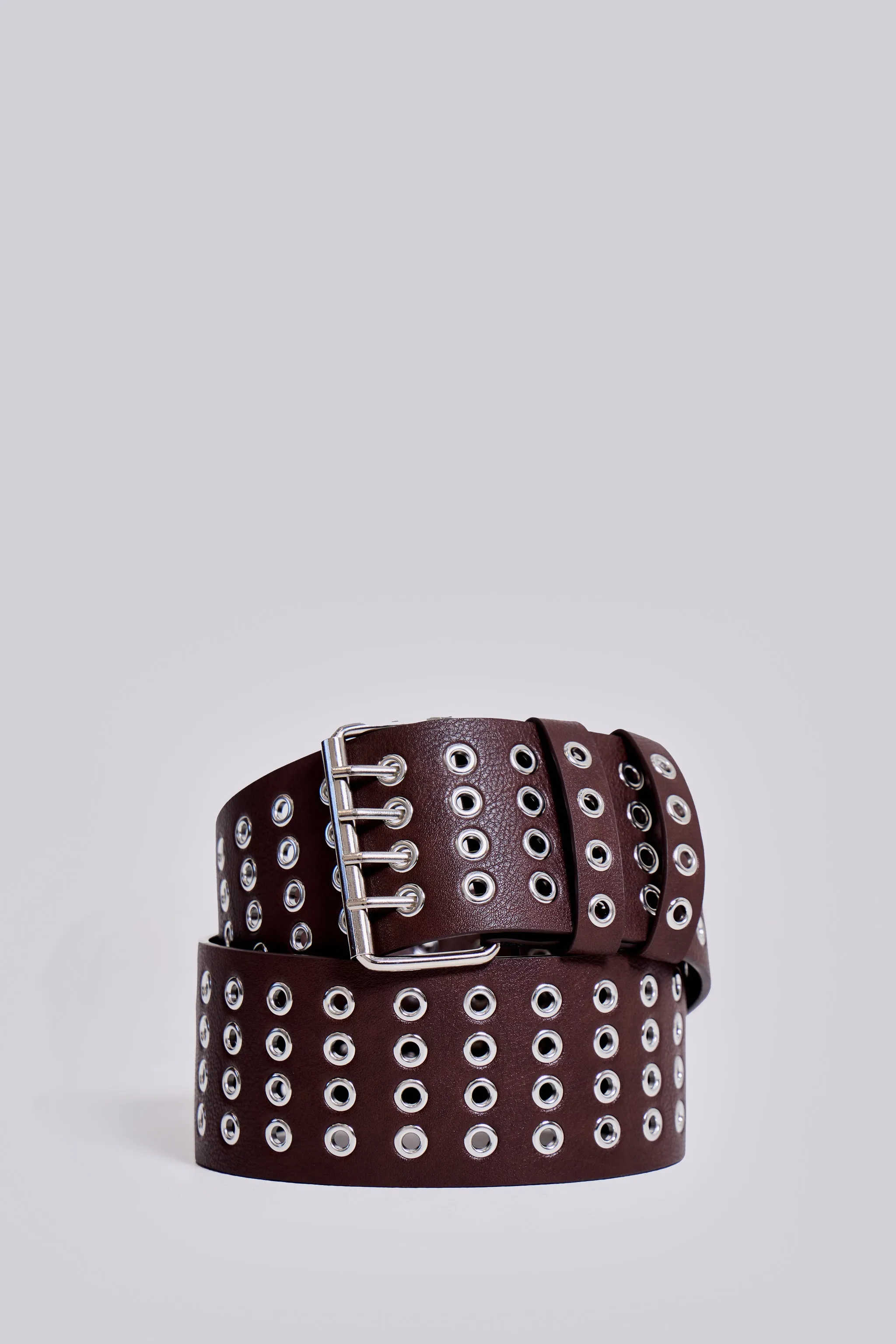 Ara Wide Eyelet Leather Belt sold by Jaded London product image thumbnail 2