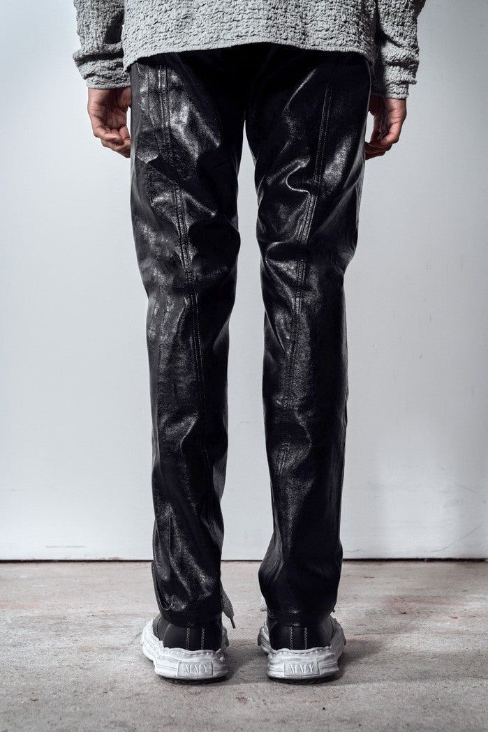 Fusion Leather Trousers sold by Jaded London product image thumbnail 4