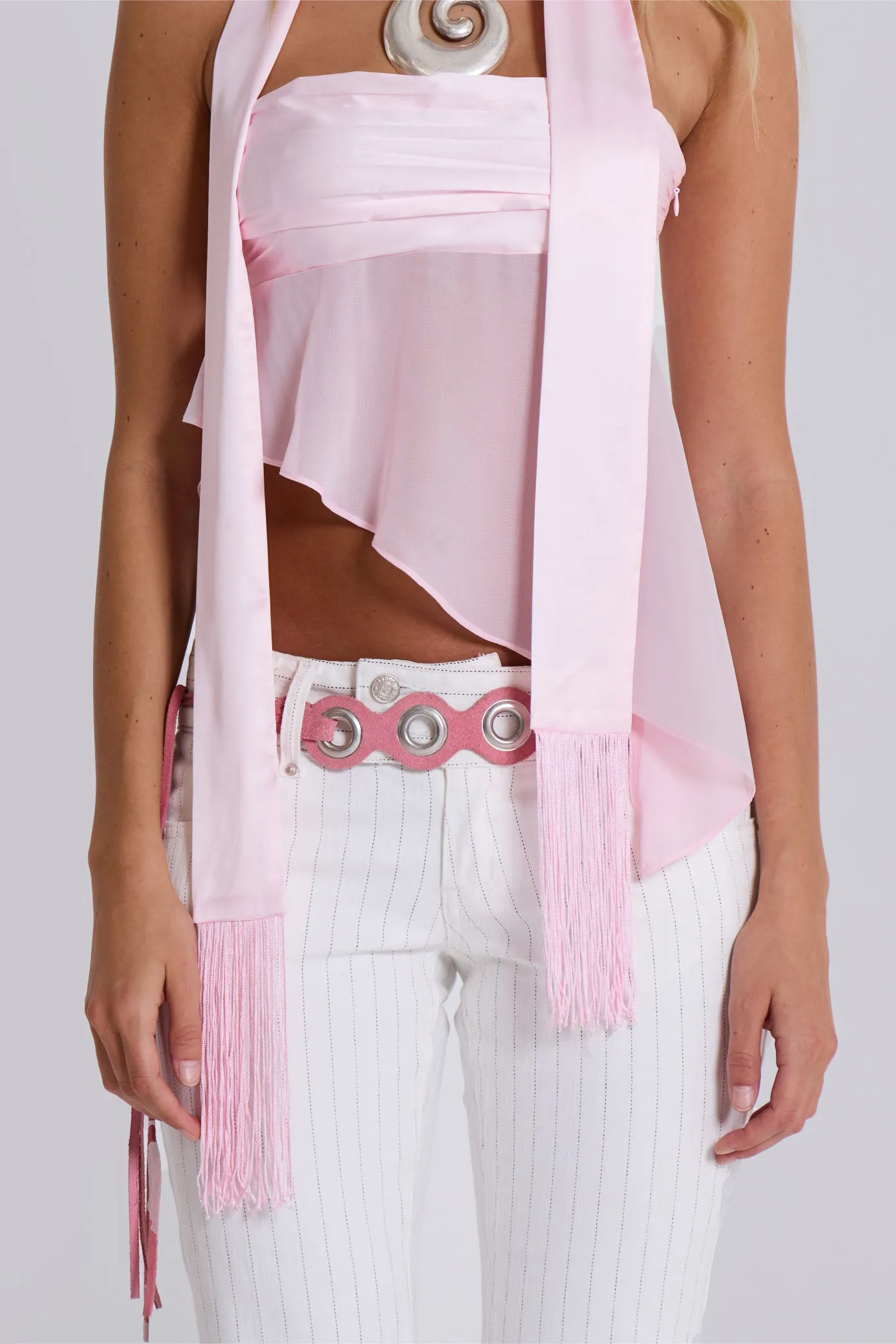 Regina Corset Top in Pink sold by Jaded London product image thumbnail 5