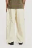 Ecru Parachute Cargo Pants sold by Jaded London
