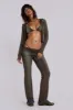 Tacha Fold Over Trousers sold by Jaded London