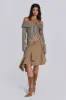 Emra Off The Shoulder Shirt sold by Jaded London