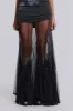 Abyss Mesh Maxi Skirt sold by Jaded London