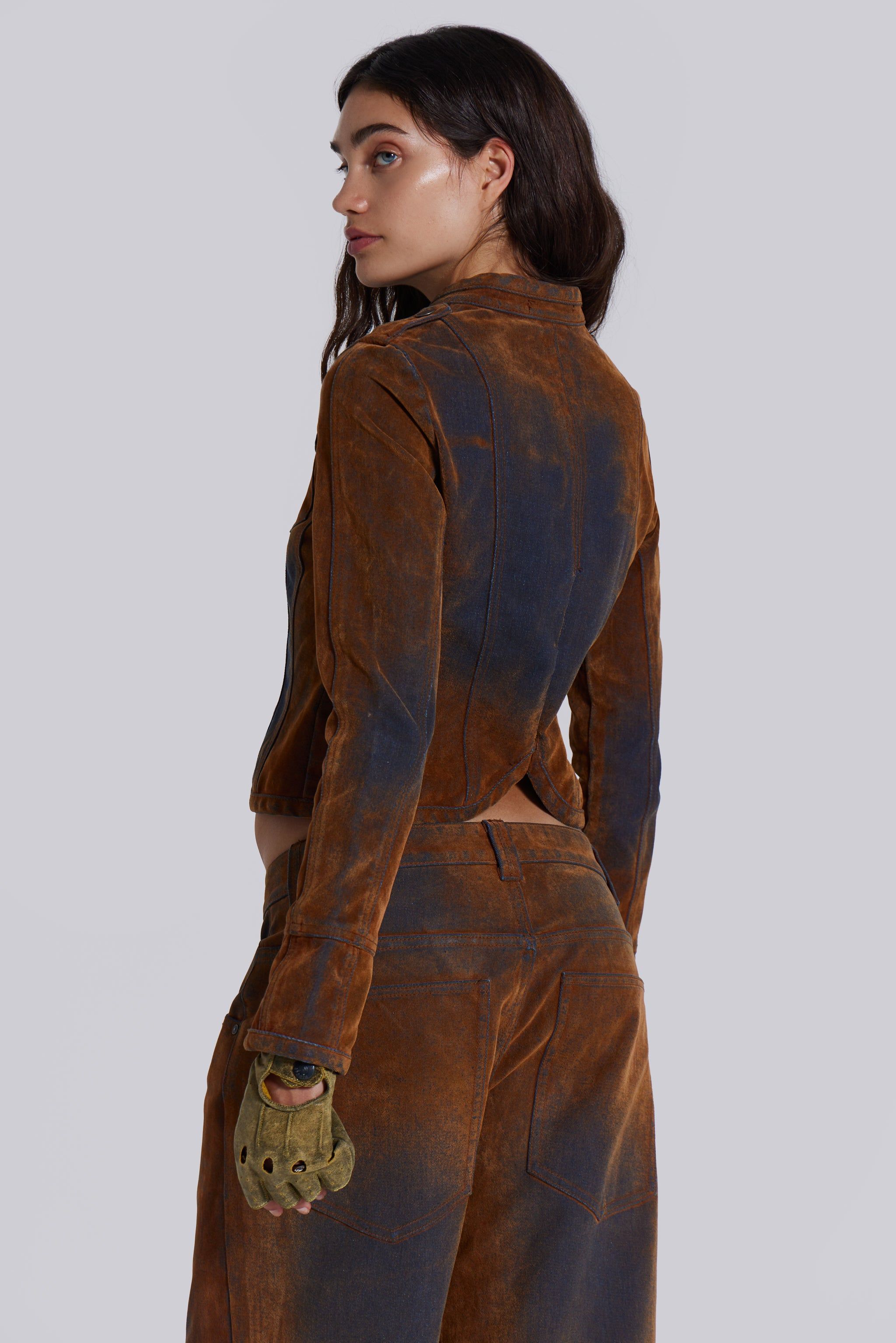 Zebe Velvet Touch Jeans sold by Jaded London product image thumbnail 5