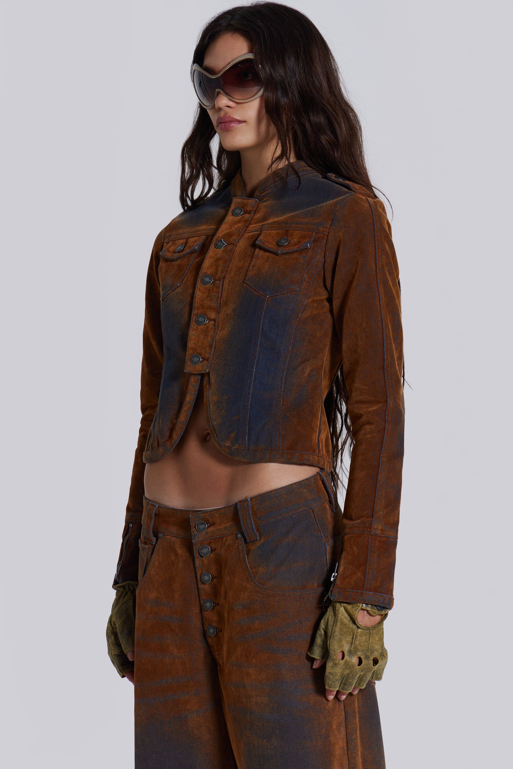 Zebe Velvet Touch Jeans sold by Jaded London product image thumbnail 7