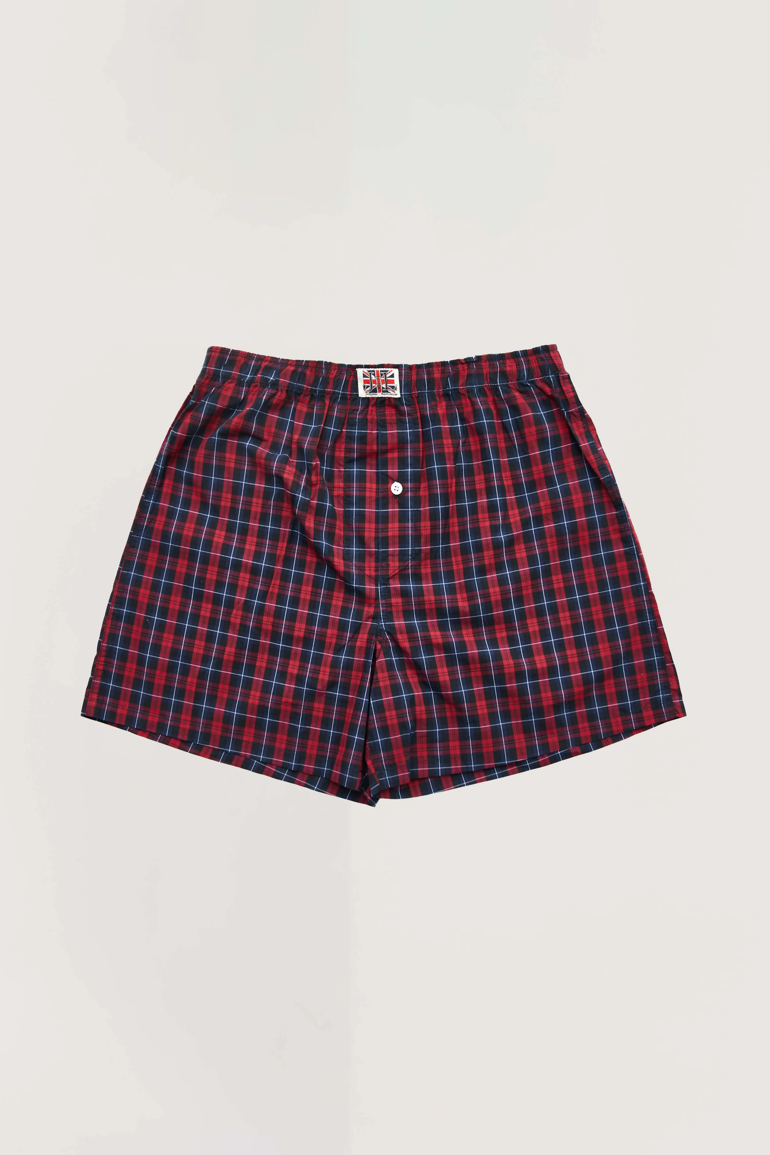 Red Tartan Boxer Short sold by Jaded London