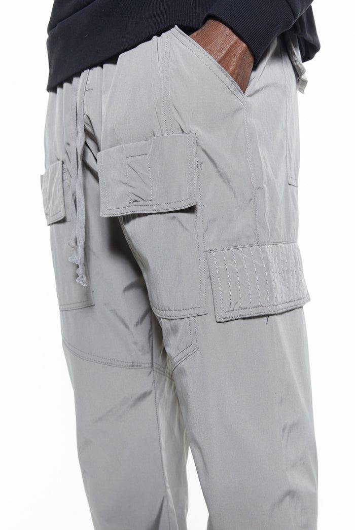 Ash Grey Trail Cargo Trousers sold by Jaded London product image thumbnail 4