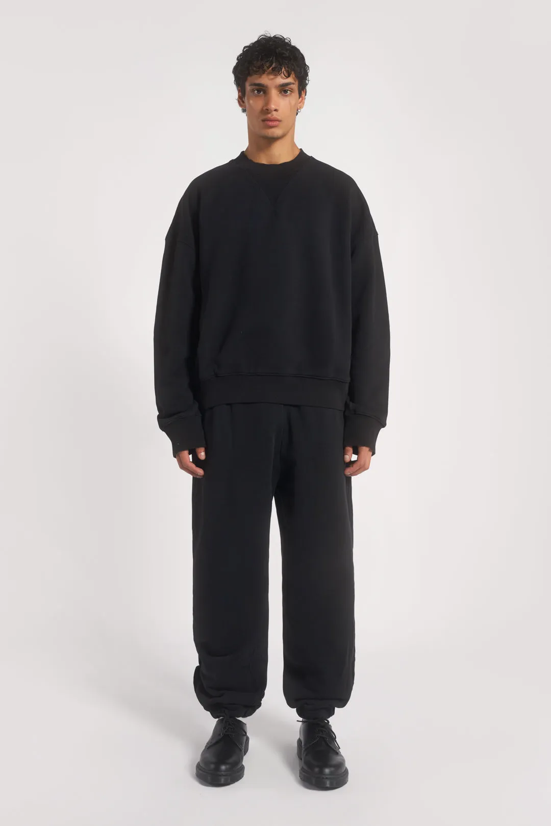 NTRLS Dust Black Cuffed Joggers sold by Jaded London product image thumbnail 3