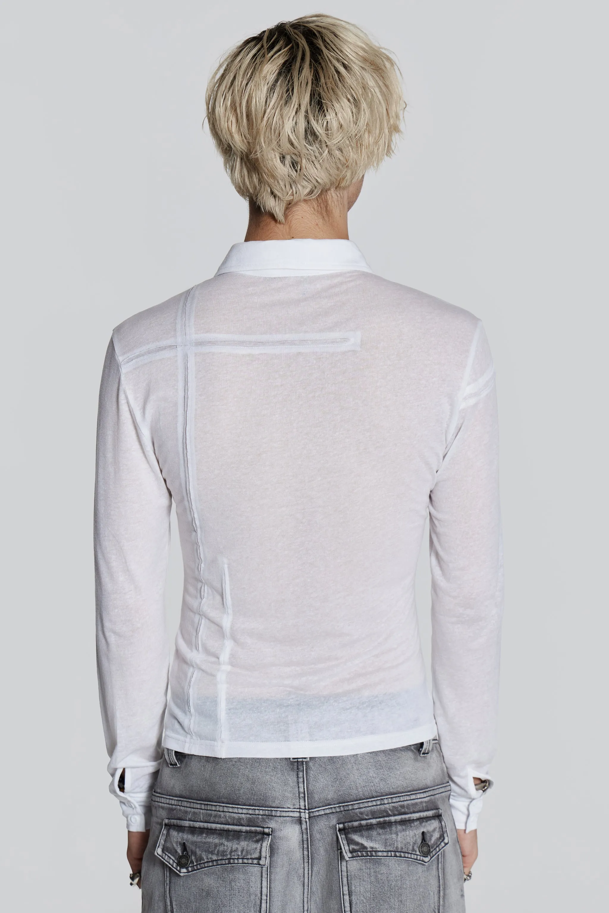 White Rift Shirt sold by Jaded London product image thumbnail 3
