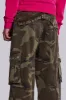Camo Trooper Cargo Pants sold by Jaded London