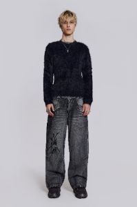 Ominous Knit Jumper sold by Jaded London