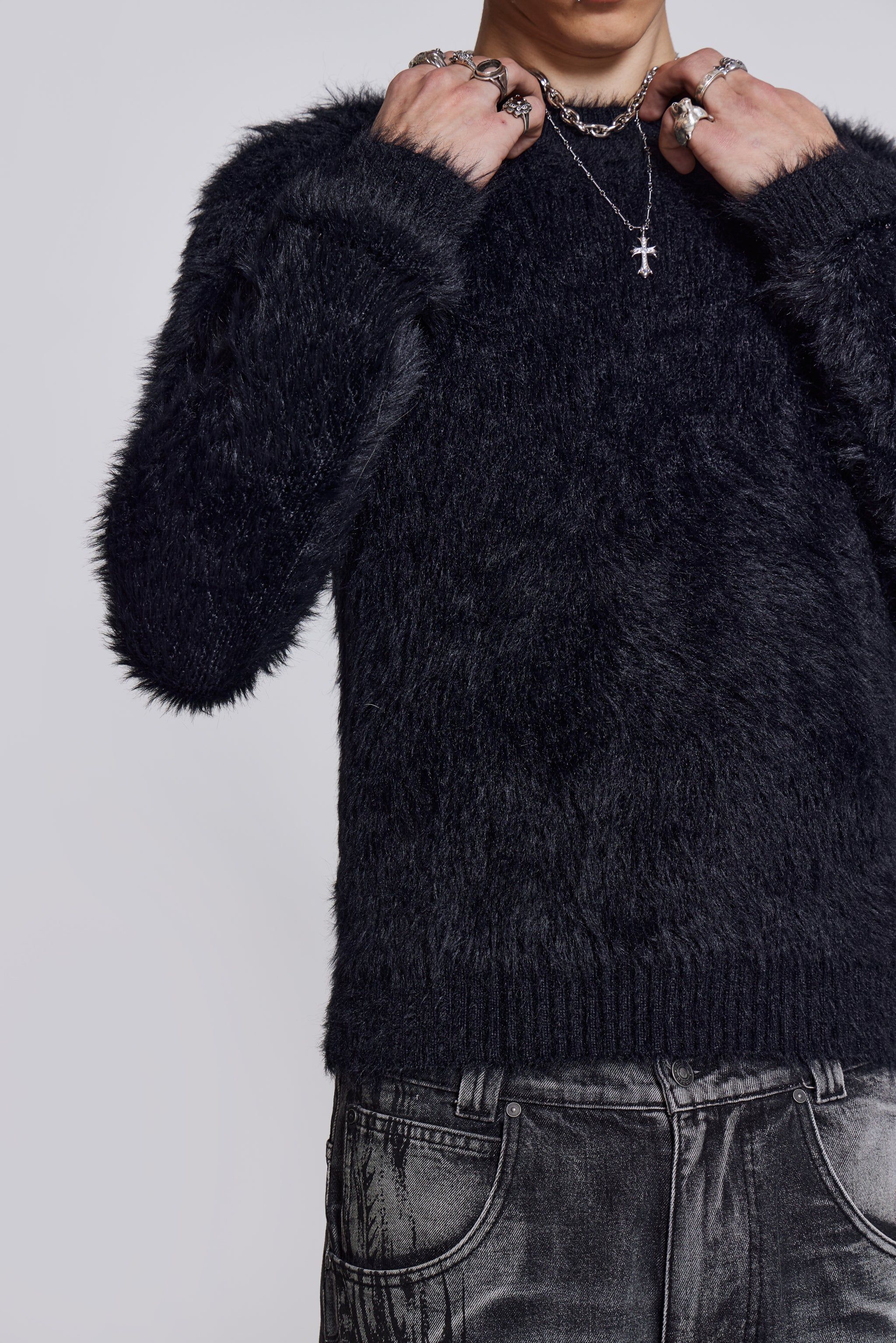 Ominous Knit Jumper sold by Jaded London product image thumbnail 3