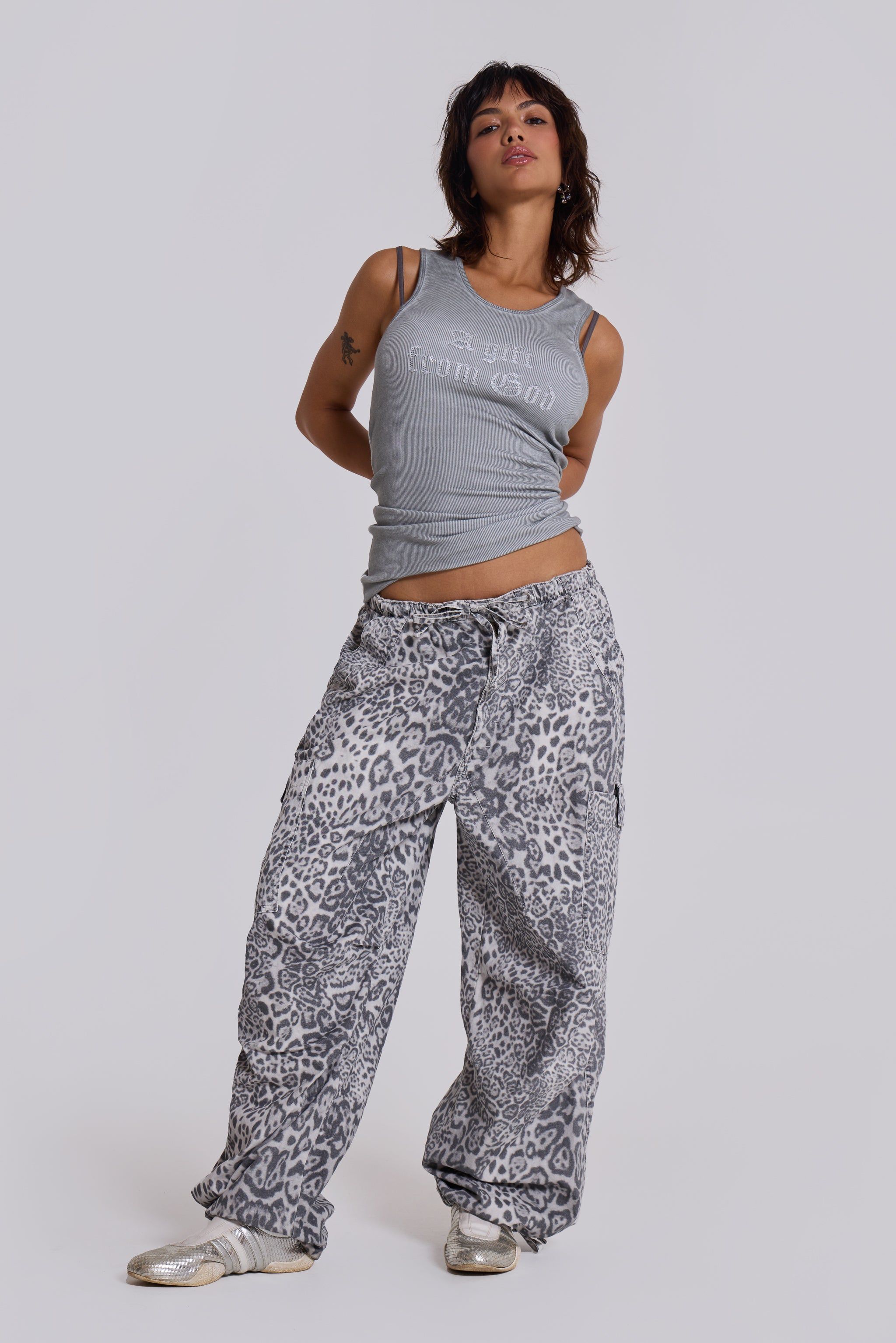 Leopard Short Sleeve Tee sold by Jaded London product image thumbnail 3