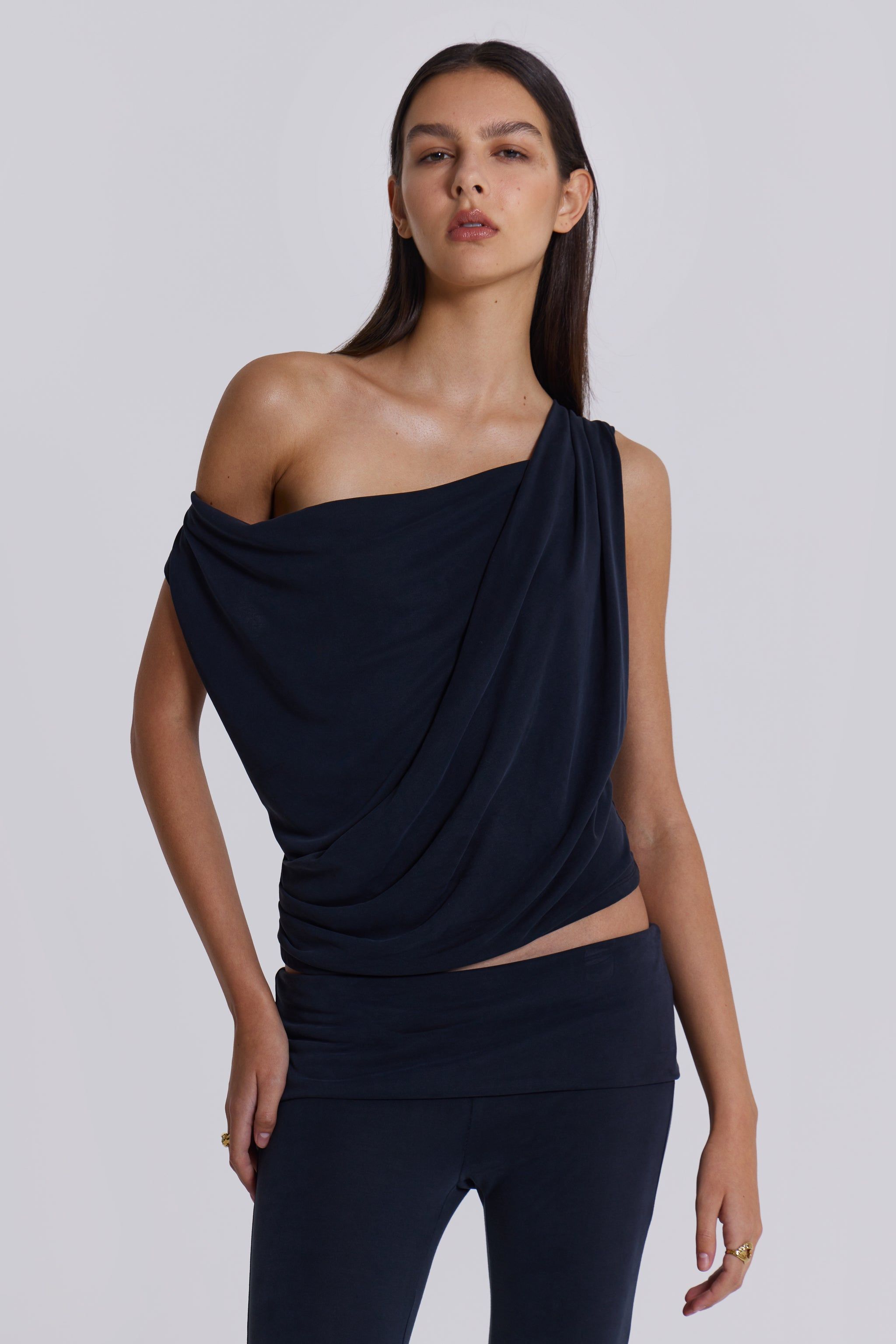 Mira Soft Touch Drape Top sold by Jaded London product image thumbnail 8