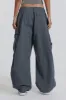 Vintage Grey Parachute Cargo Pants sold by Jaded London