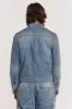Chambray Denim Moto Jacket sold by Jaded London