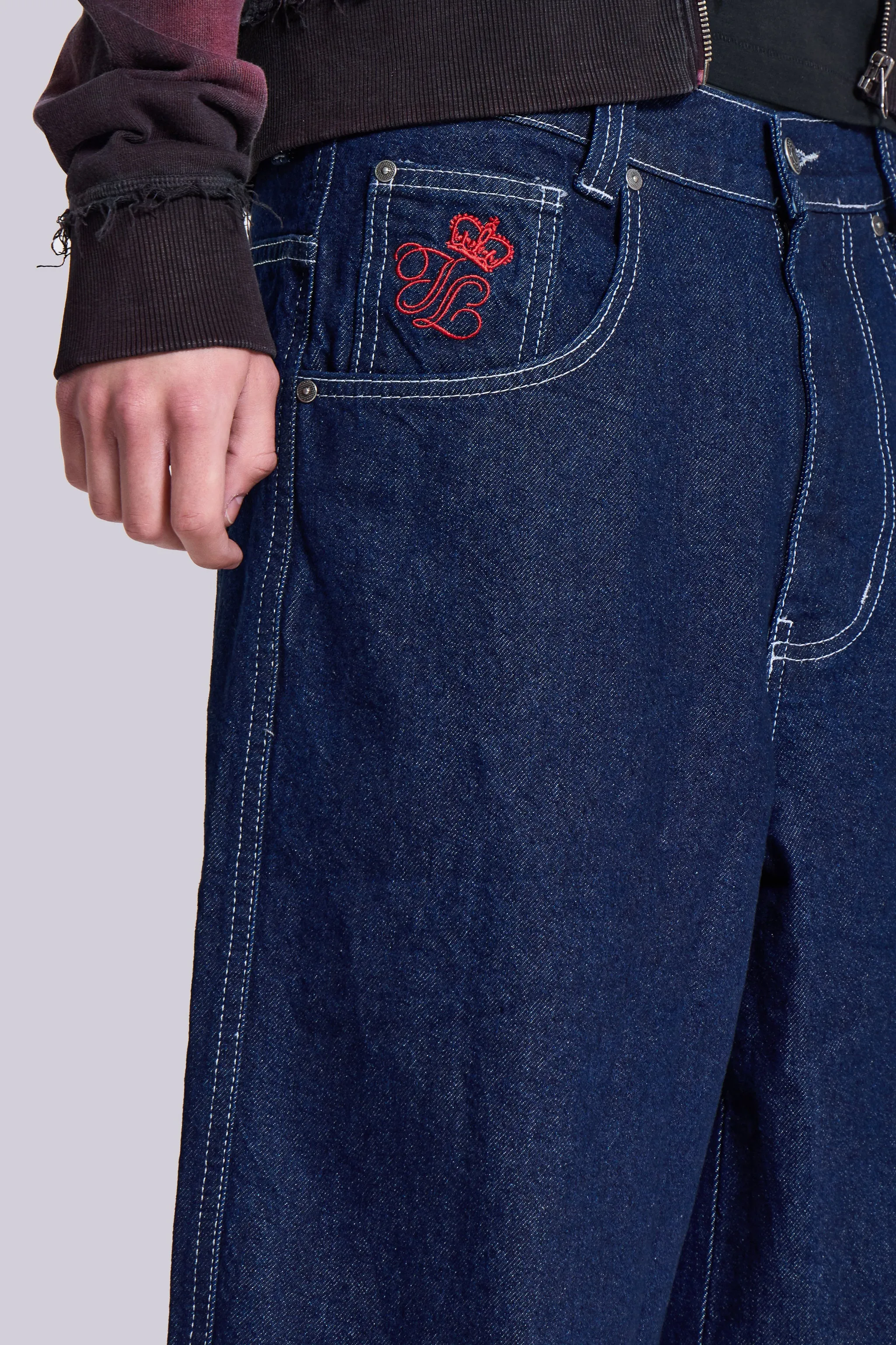 Comet Colossus Jeans sold by Jaded London product image thumbnail 4