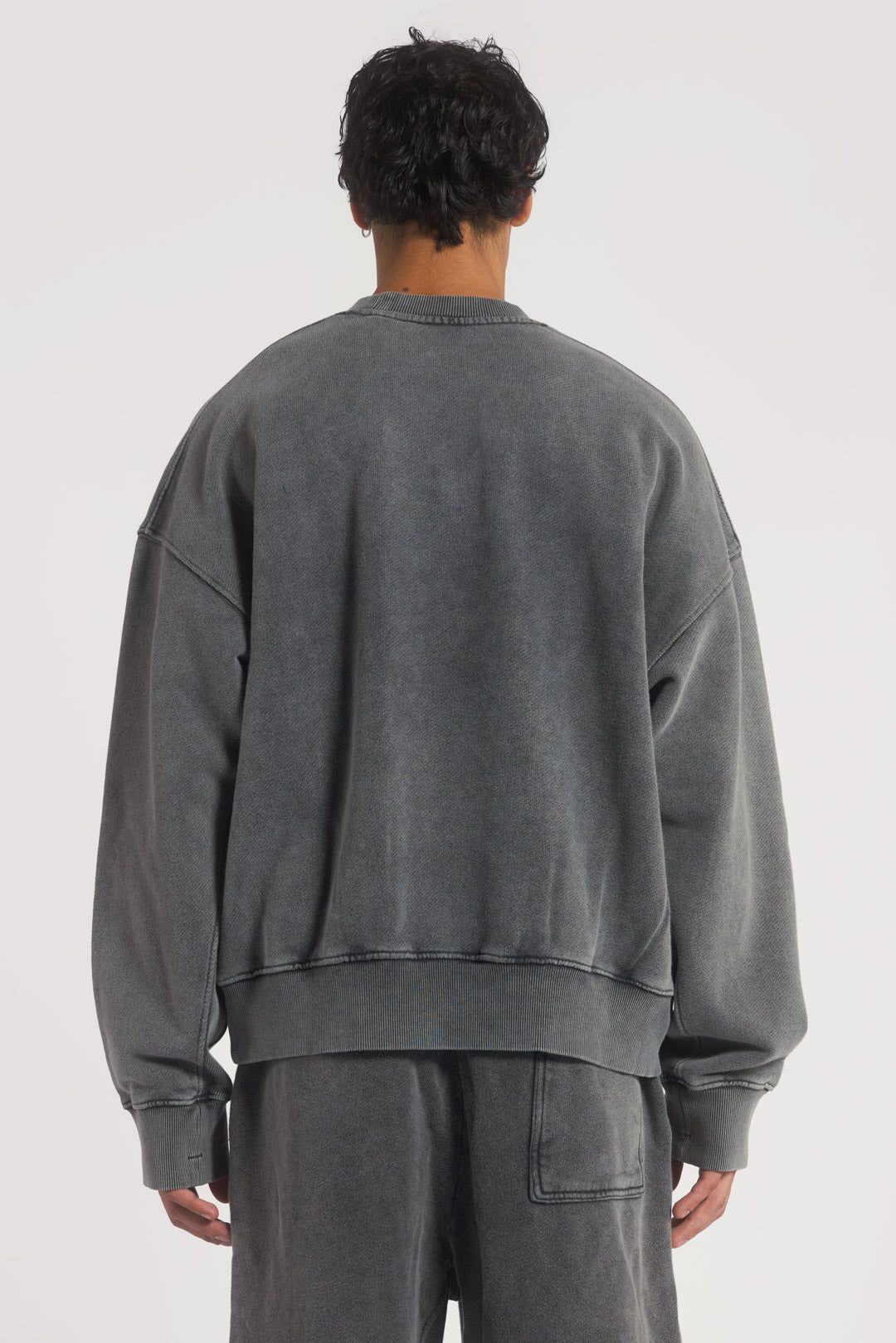 NTRLS Chrome Grey Crew Neck Sweatshirt sold by Jaded London product image thumbnail 14