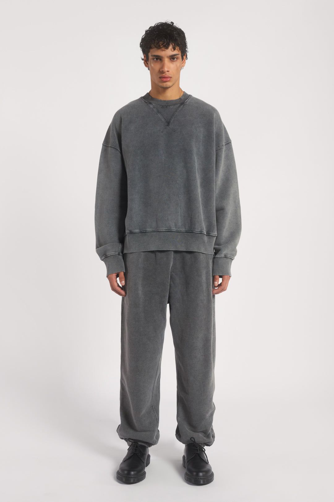 NTRLS Chrome Grey Crew Neck Sweatshirt sold by Jaded London product image thumbnail 11