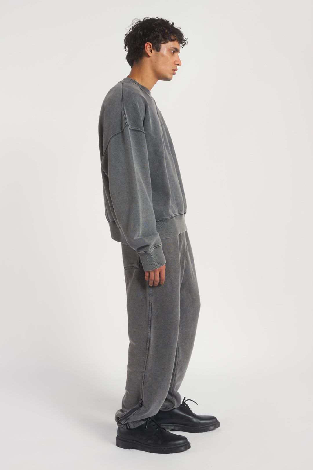 NTRLS Chrome Grey Crew Neck Sweatshirt sold by Jaded London product image thumbnail 12