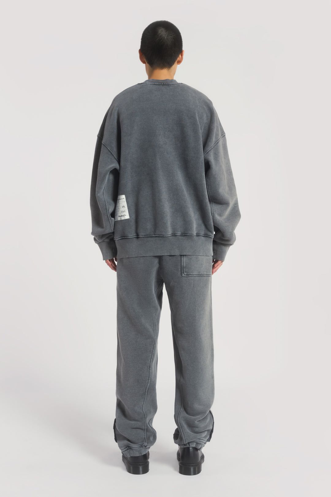 NTRLS Chrome Grey Crew Neck Sweatshirt sold by Jaded London product image thumbnail 9