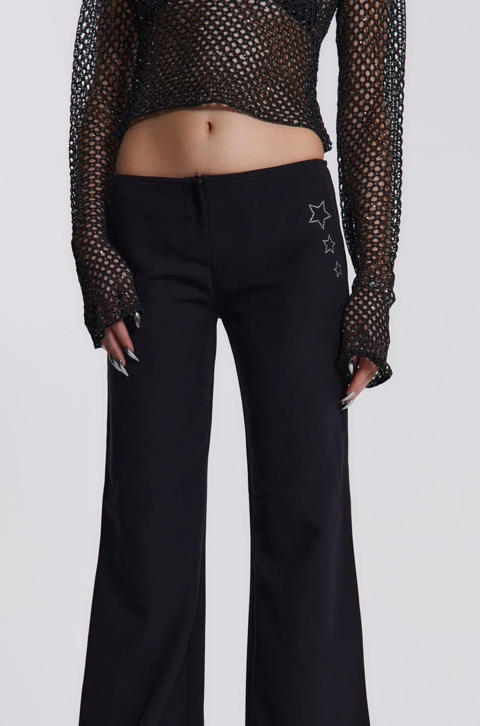 Anaïs Low Waist Trousers sold by Jaded London product image thumbnail 4