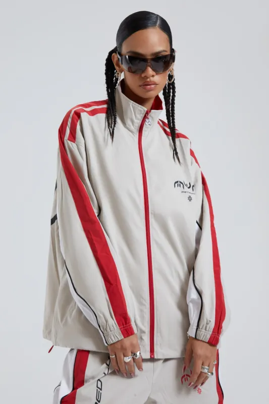 Uptown Windbreaker Jacket sold by Jaded London