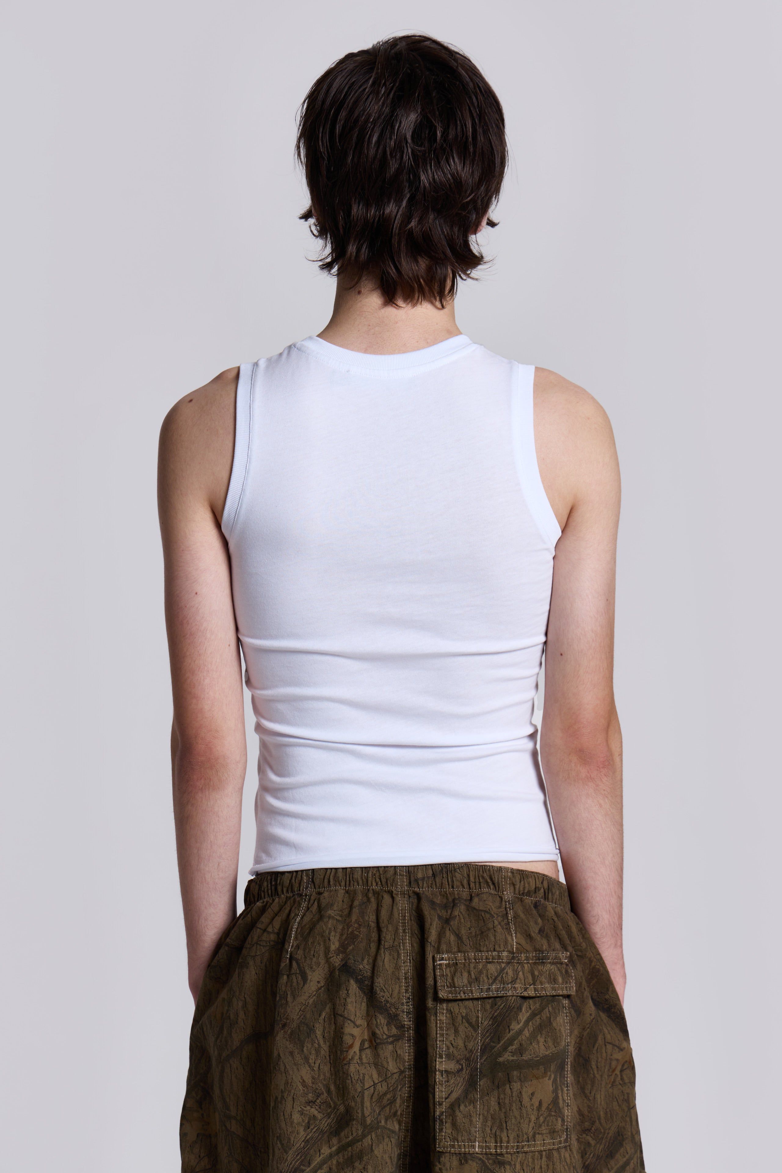 White Cosmo Vest sold by Jaded London product image thumbnail 4