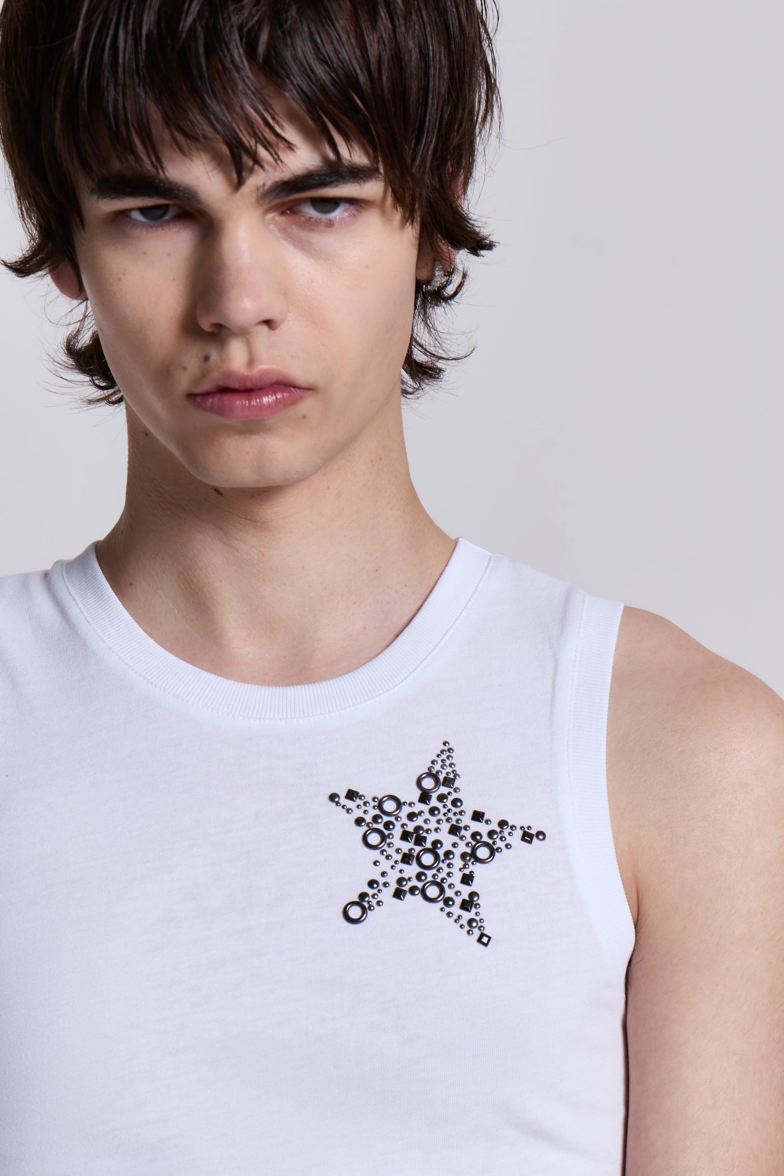 White Cosmo Vest sold by Jaded London product image thumbnail 2