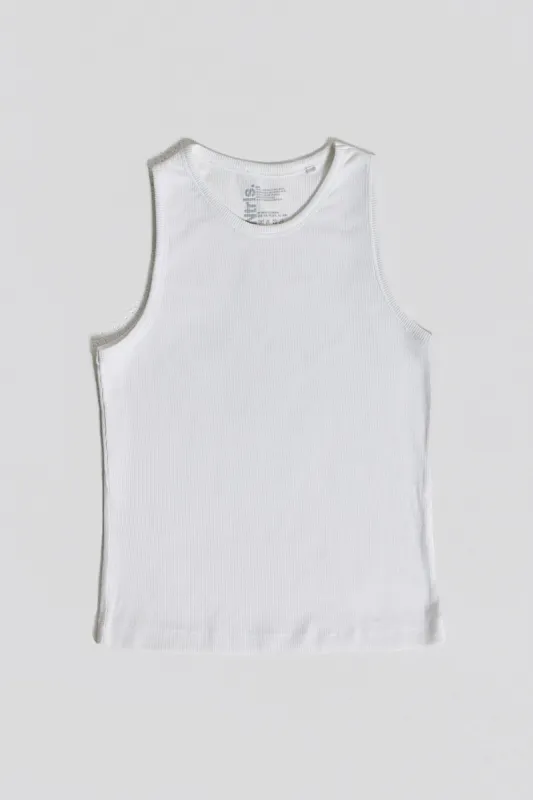 NTRLS White Rib Vest sold by Jaded London