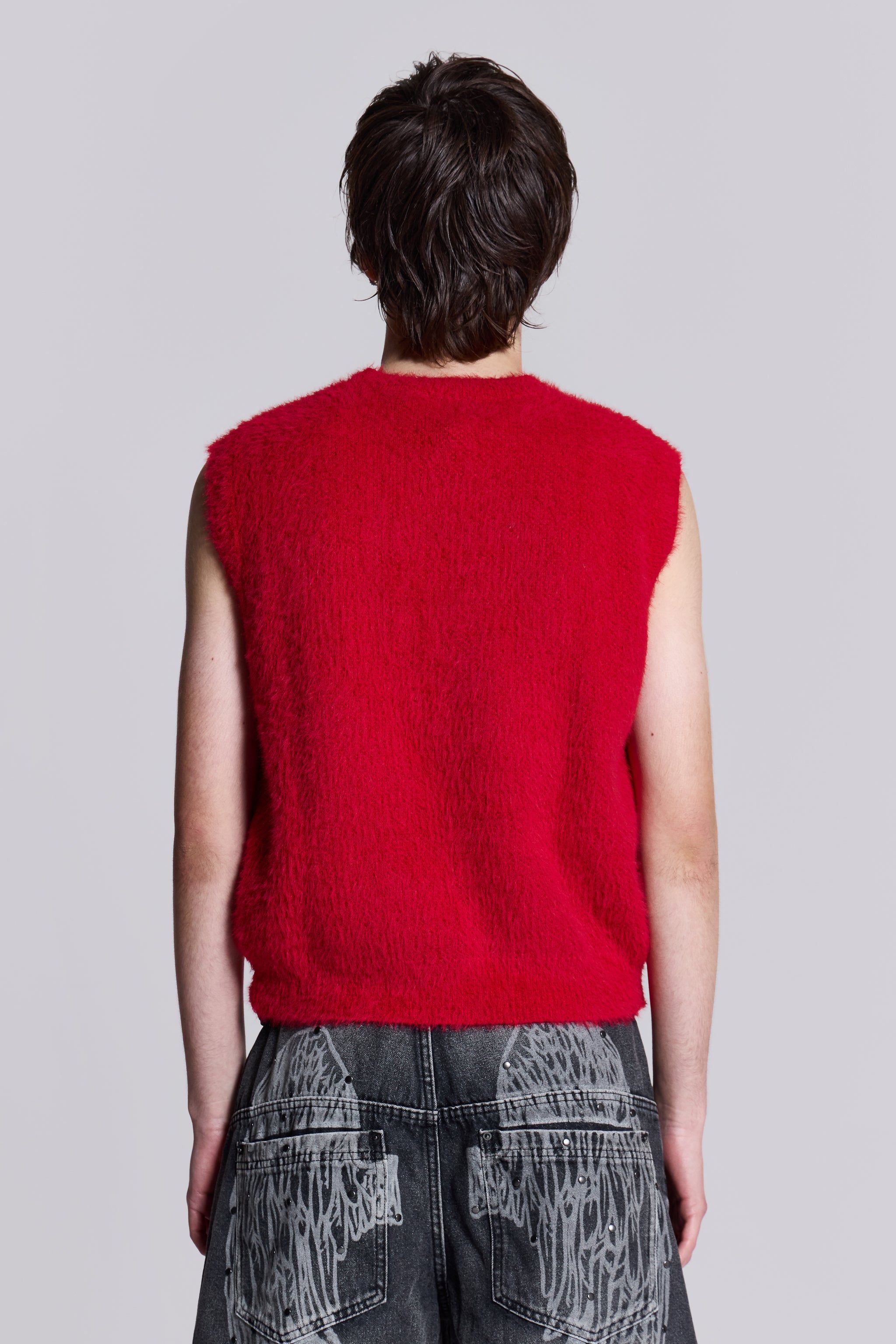 Redact Knit Vest sold by Jaded London product image thumbnail 3