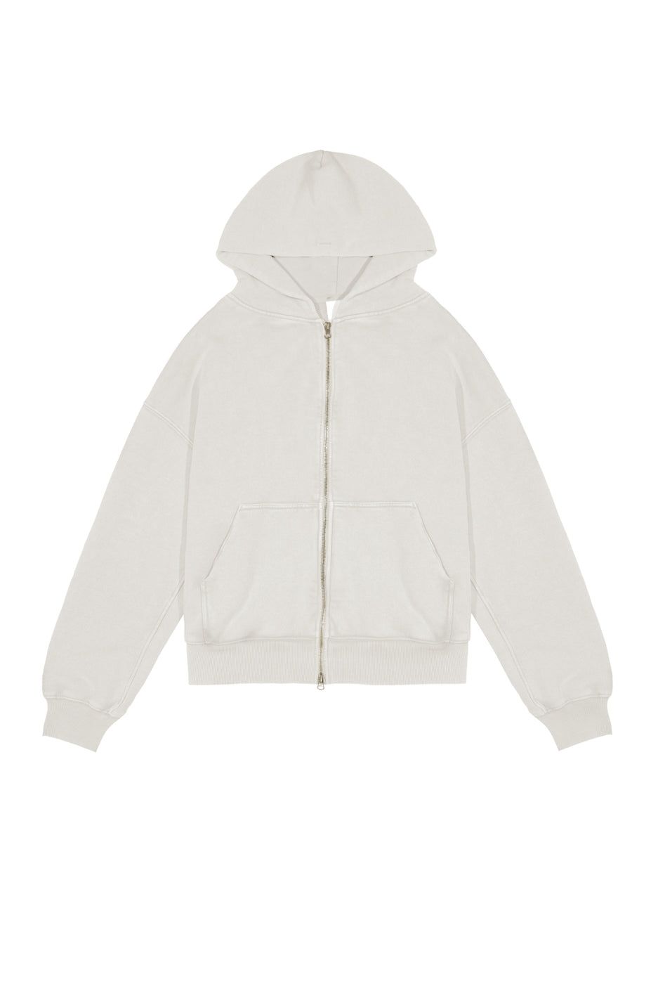 NTRLS Stone Oversized Zip Through Hoodie sold by Jaded London product image thumbnail 2