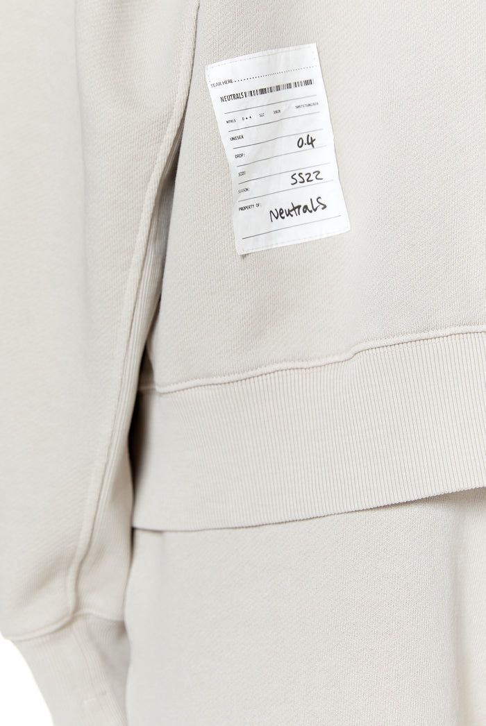 NTRLS Stone Oversized Zip Through Hoodie sold by Jaded London product image thumbnail 6