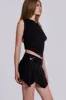 Dare To Drape Top in Black sold by Jaded London