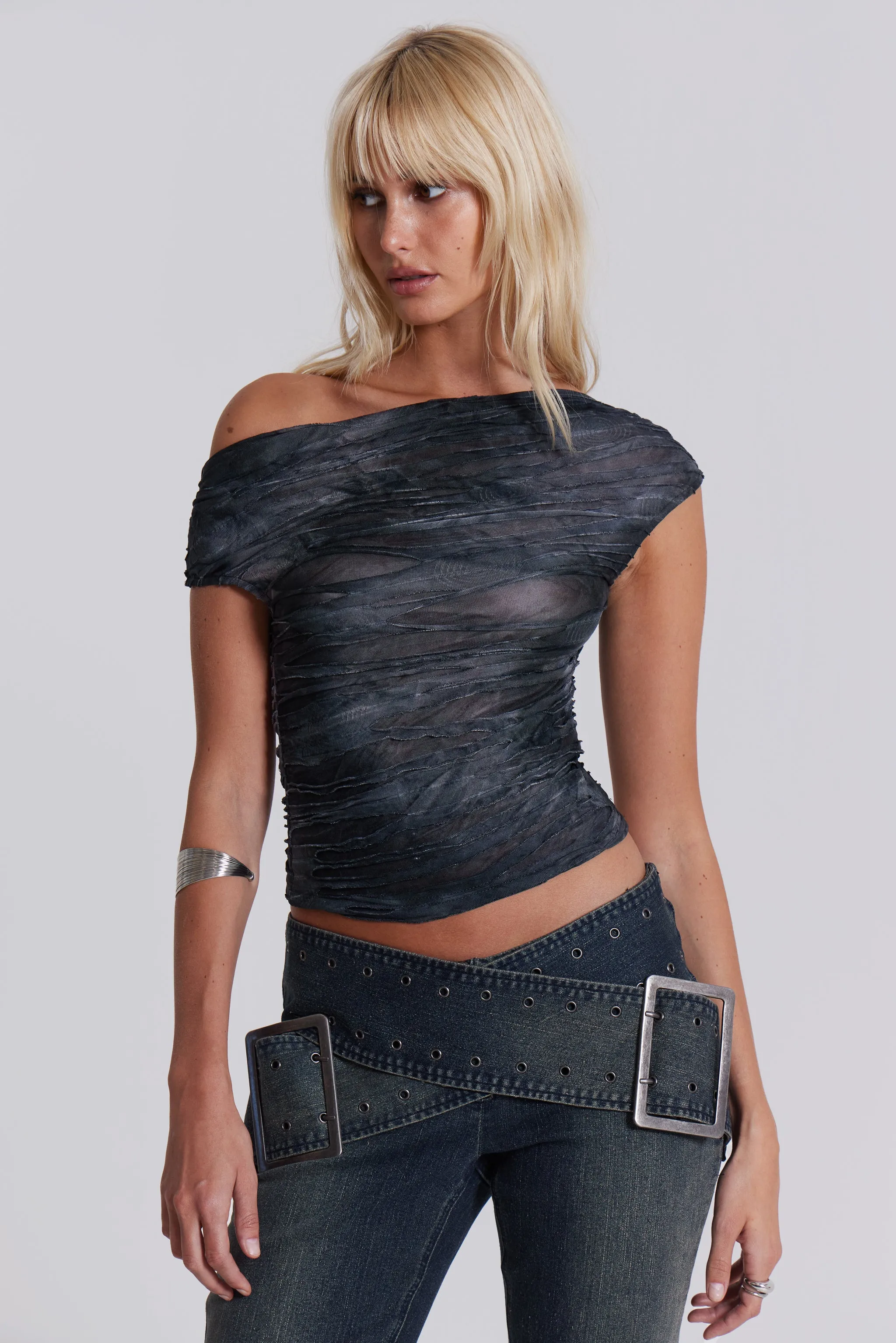 Reign Asymmetric Top sold by Jaded London product image thumbnail 5