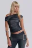 Reign Asymmetric Top sold by Jaded London