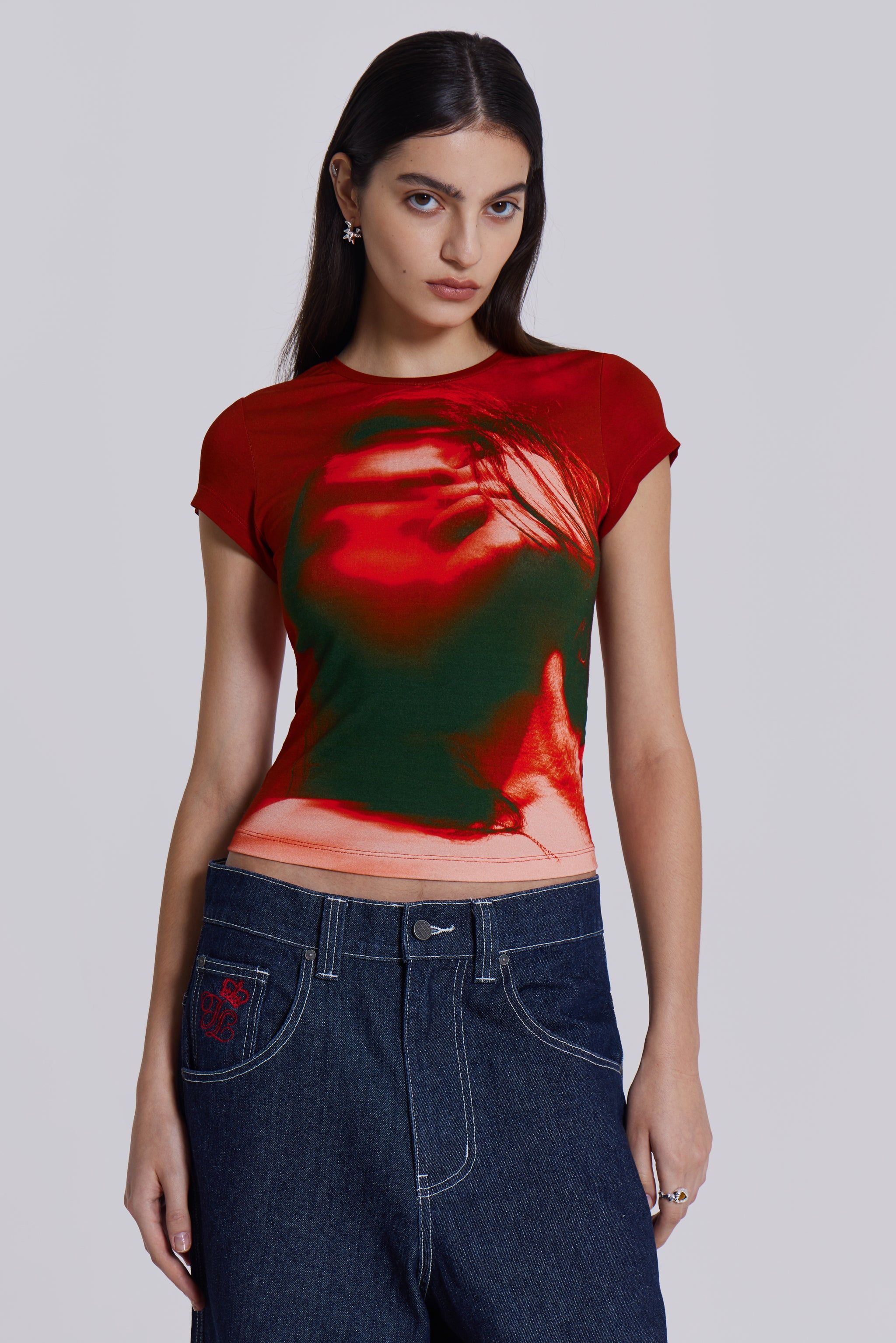Rhapsody Baby Tee sold by Jaded London product image thumbnail 5