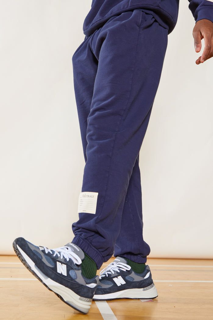 NTRLS Navy Cuffed Joggers sold by Jaded London