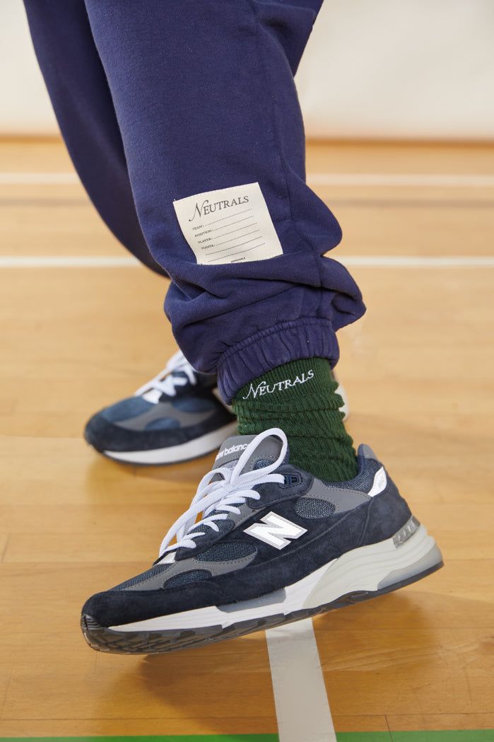 NTRLS Navy Cuffed Joggers sold by Jaded London product image thumbnail 2