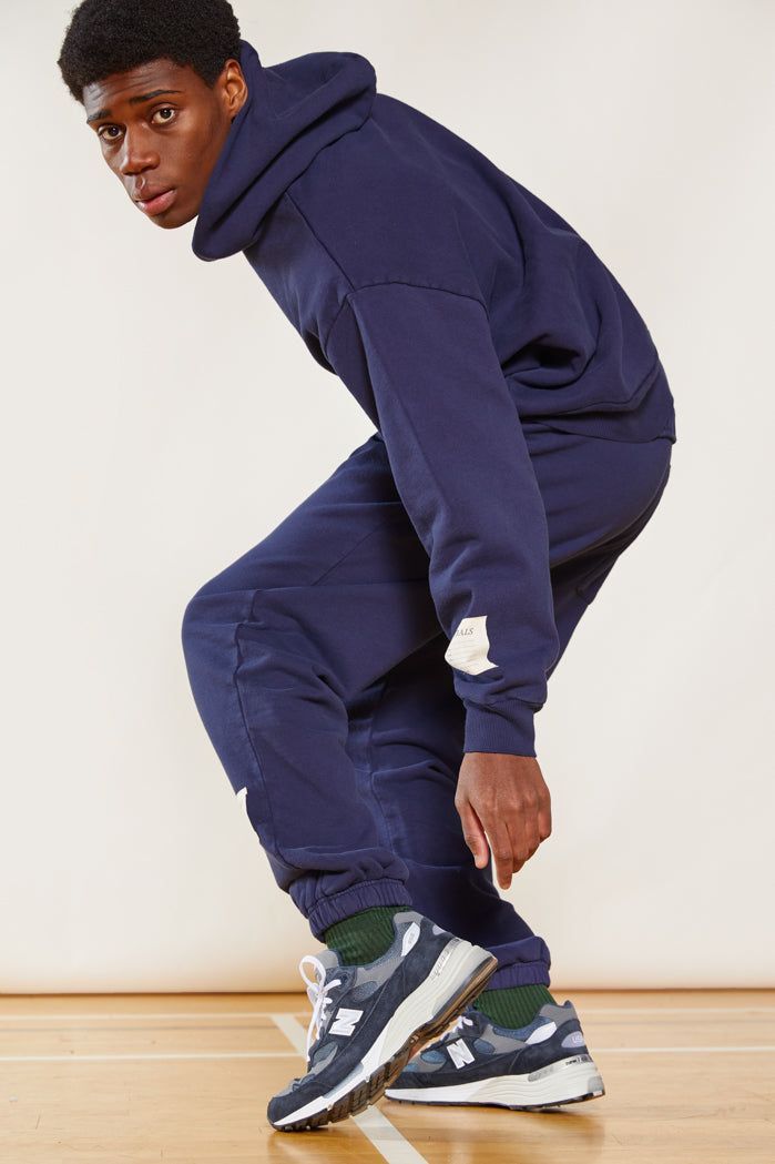 NTRLS Navy Cuffed Joggers sold by Jaded London product image thumbnail 3