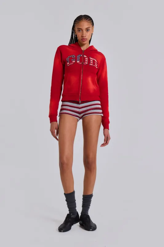 'GOD' Mini Monster Hoodie sold by Jaded London